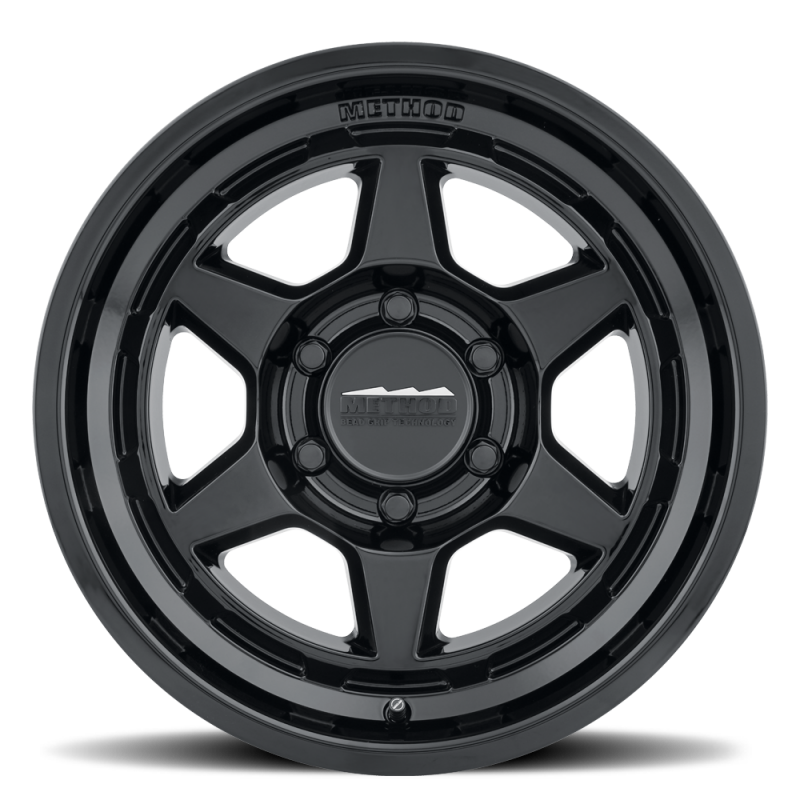 Method MR708 Bead Grip 17x8.5 / 0mm Offset / 6x135 / 4.72 in. BS / 87.00mm Bore - Gloss Black Wheel