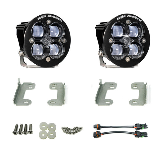 Baja Designs Wrangler JK Rubicon Squadron-R Fog Light & Fog Pocket Kit-LTW Motorsports
