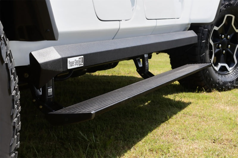 AMP Research 20-24 Jeep JT Gladiator (Launch/Overlnd/Rubicon/Sport/Sport S) PowerStep XL - Black-LTW Motorsports
