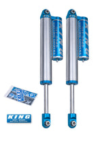 King Shocks 00-10 Chevrolet Silverado 2500/3500 Rear 2.5 Dia Piggyback Reservoir Shock (Pair)-LTW Motorsports