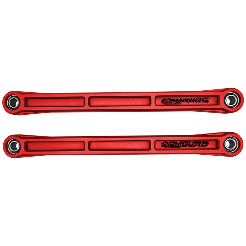 Camburg Ford Bronco 21-23 KINETIK Series Rear Billet Lower Trailing Arm Kit (Red)-LTW Motorsports