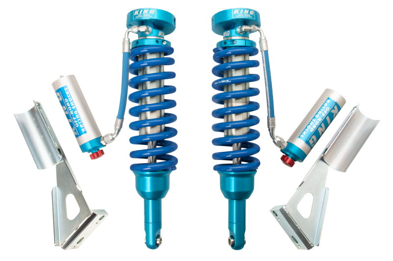 King Shocks 03-09 Toyota Land Cruiser 120 Front 2.5 Dia Remote Res Coilover w/Adjuster (Pair)-LTW Motorsports