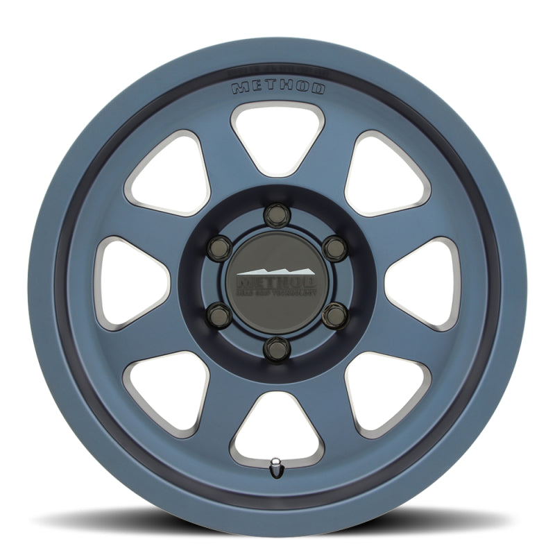 Wheels - Cast - Method MR701 17x9 -12mm Offset 5x5 71.5mm CB Bahia Blue Wheel
