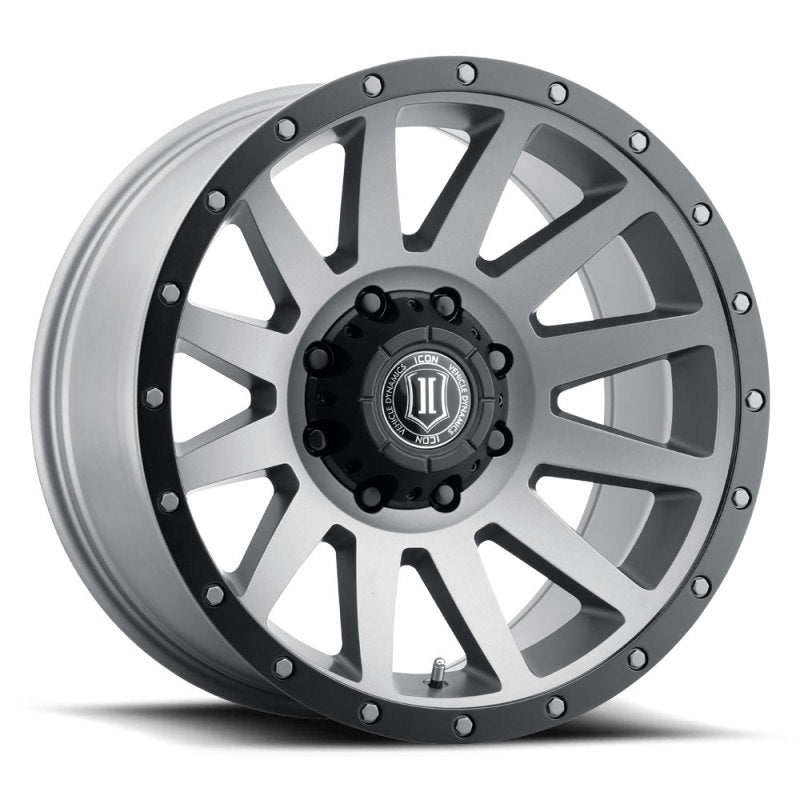 ICON Compression 20x10 8x170 -19mm Offset 4.75in BS 125mm Bore Titanium Wheel-LTW Motorsports