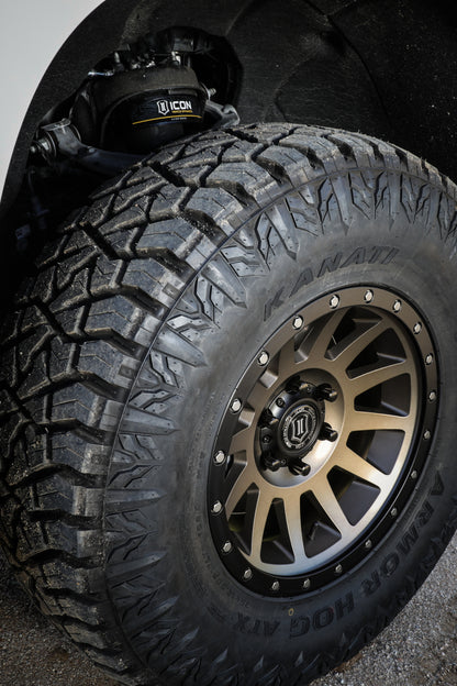 ICON Compression 17x8.5 6x5.5 0mm Offset 4.75in BS 106.1mm Bore Bronze Wheel-LTW Motorsports