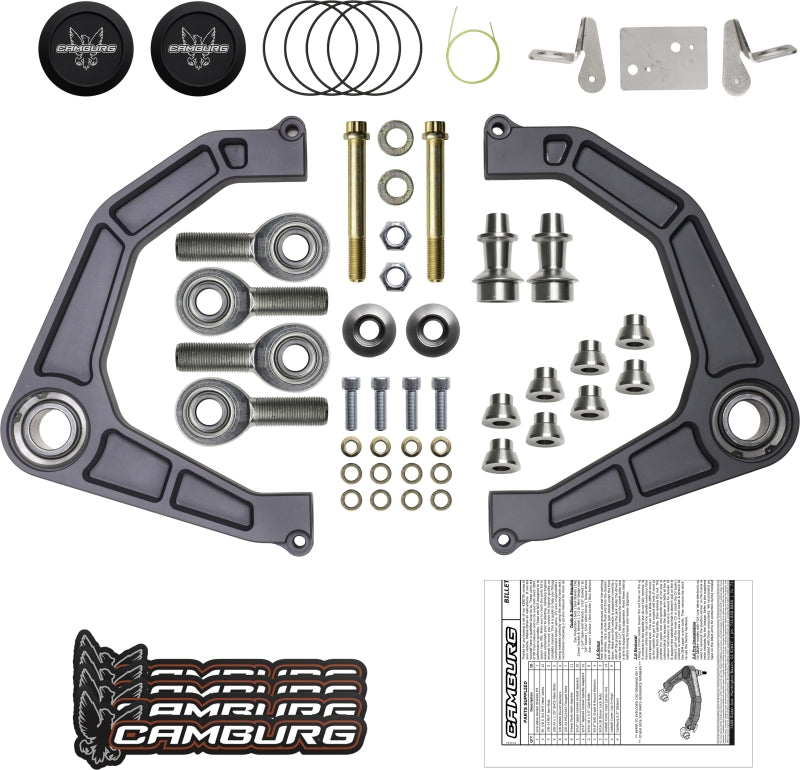Camburg Ford Raptor 17-23 KINETIK V2 Performance Billet Uniball Upper Arms-LTW Motorsports
