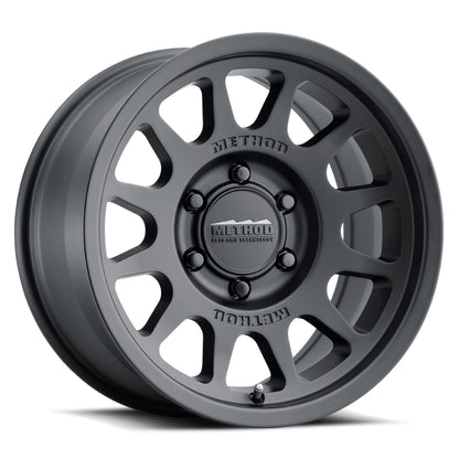 Wheels - Cast - Method MR703 17x8.5 0mm Offset 6x5.5 106.25mm CB Matte Black Wheel
