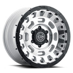 ICON Hammer Pro 17x8.5 / 6x5.5 / 0mm / 4.75in BS - Silver Machined