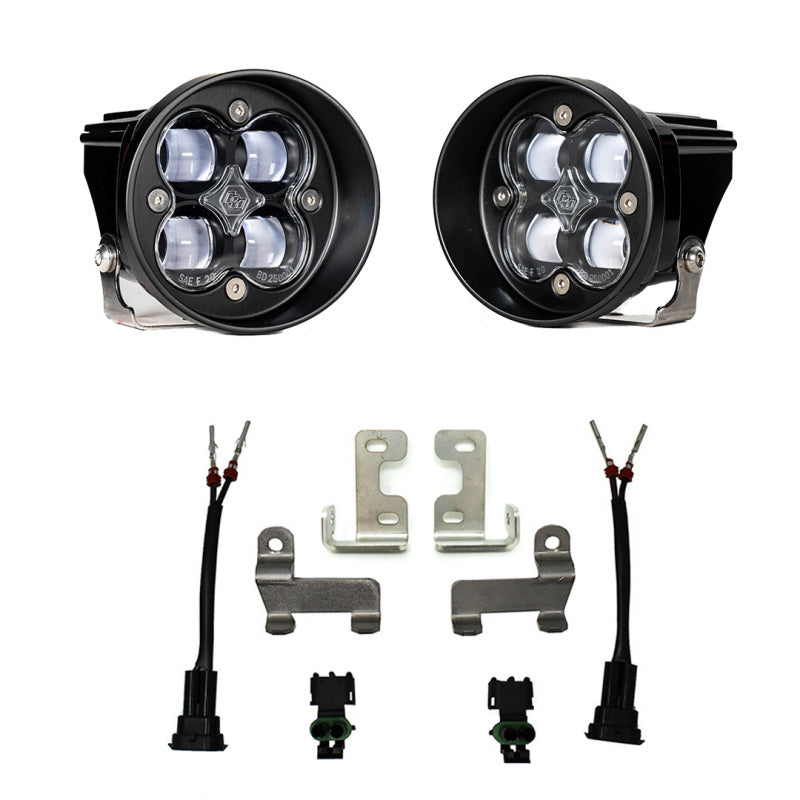 Baja Designs 12-21 Toyota Tacoma/Tundra/4Runner(Excl Limited) Squadron-R Fog Pocket Light Kit-LTW Motorsports