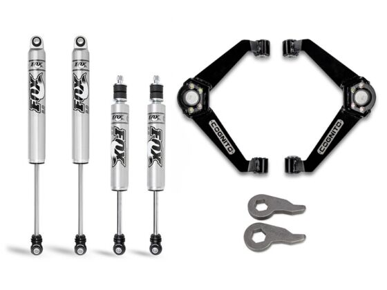 3-Inch Performance Leveling Kit With Fox Ps 2.0 Ifp Shocks for 2001-2010 Silverado/Sierra 2500-3500 2WD/4WD Cognito