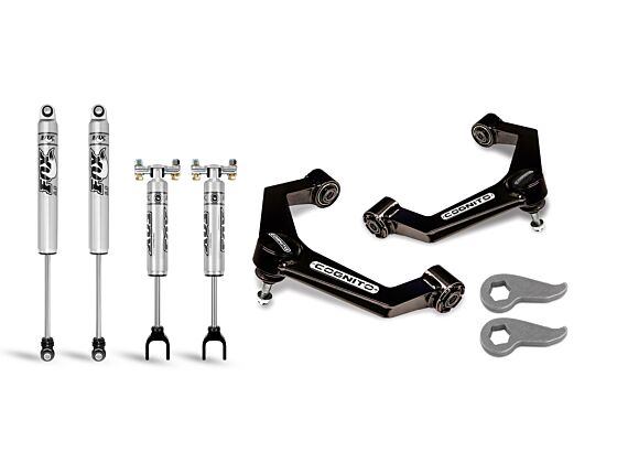 3-Inch Performance Ball Joint Leveling Kit With Fox Ps 2.0 Ifp Shocks for 2020-2024 Silverado/Sierra 2500/3500 2WD/4WD Cognito