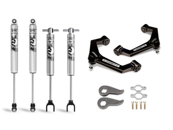 3-Inch Performance Leveling Kit with Fox Ps 2.0 Ifp Shocks for 2011-2019 Silverado/Sierra 2500/3500 2WD/4WD Cognito