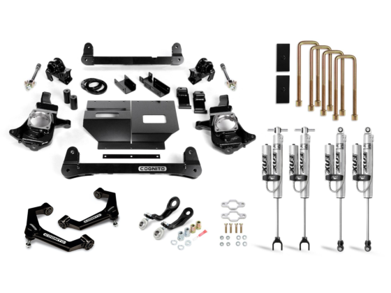 4-Inch Performance Lift Kit with Fox Psrr 2.0 for 2011-2019 Silverado/Sierra 2500/3500 2WD/4WD Cognito