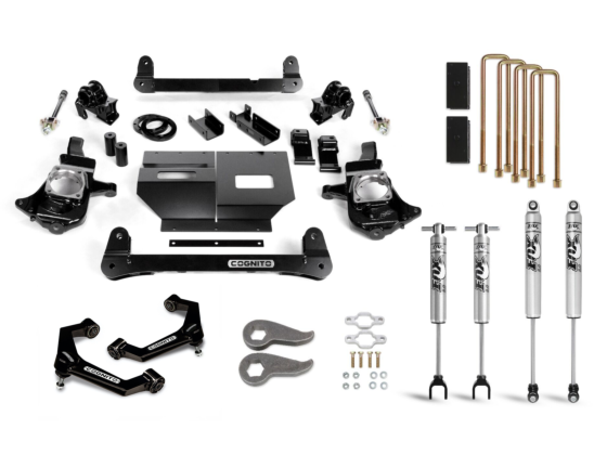 6-Inch Standard Lift Kit with Fox Ps 2.0 Ifp for 2011-2019 Silverado/Sierra 2500/3500 2WD/4WD Cognito