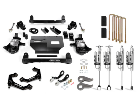 6-Inch Performance Lift Kit with Fox Psrr 2.0 for 2011-2019 Silverado/Sierra 2500/3500 2WD/4WD Cognito