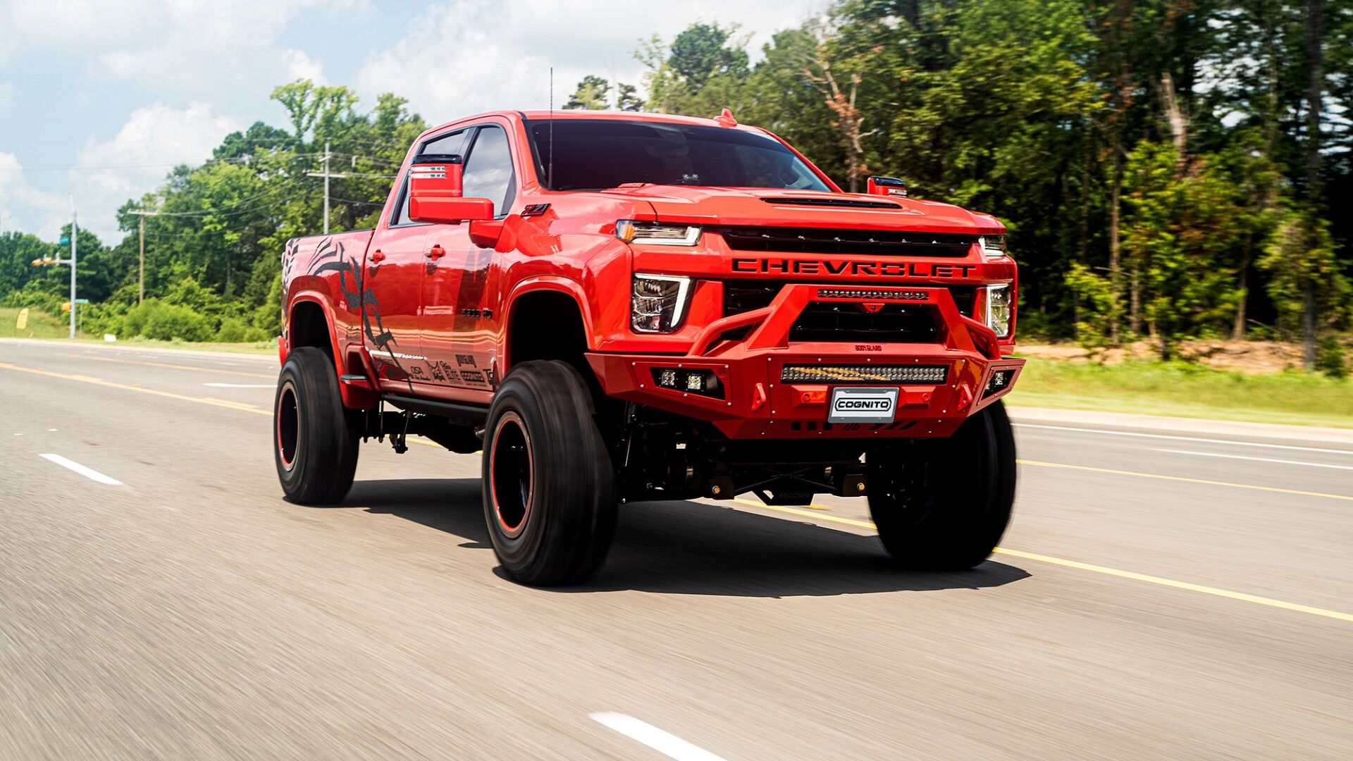7-Inch Performance Lift Kit with Fox Psrr 2.0 Shocks For 2020-2024 Silverado/Sierra 2500/3500 2WD/4WD Cognito