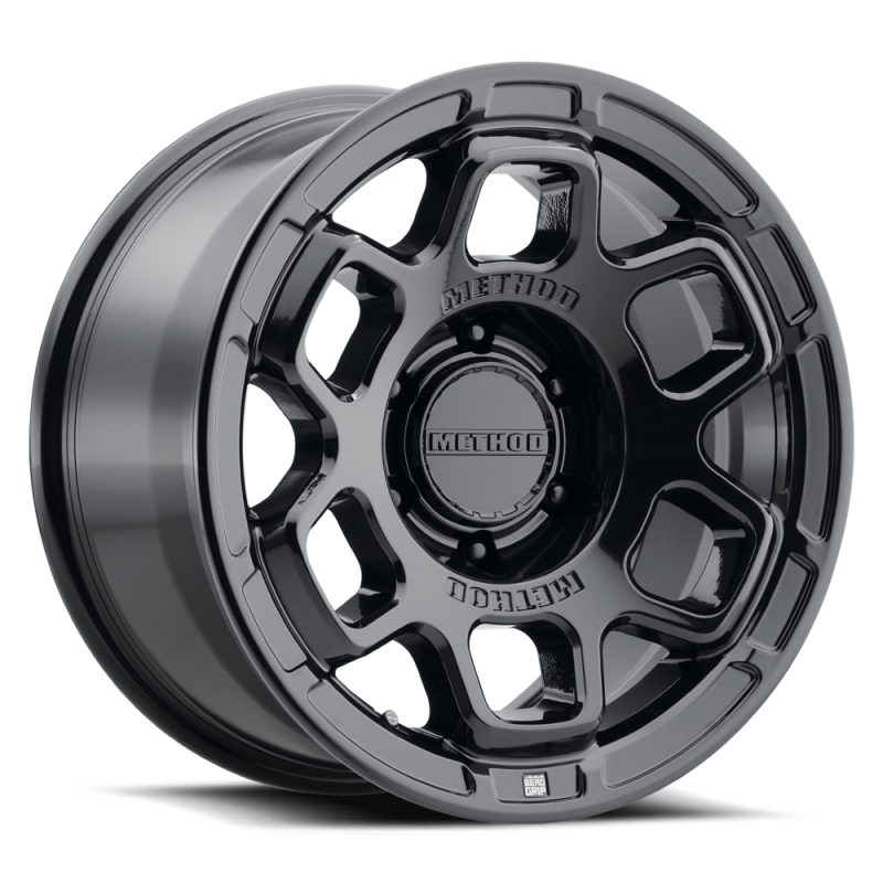 Method MR710-HD Bead Grip 17x8.5 / 6x5.5 / 0mm Offset / Gloss Black Wheel