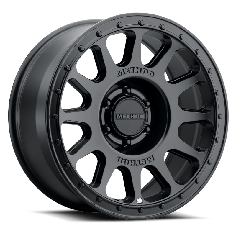 Method MR709 HD Bead Grip 20x 9in / ET12 / 6x135 BP / 87mm Bore - Black Wheel