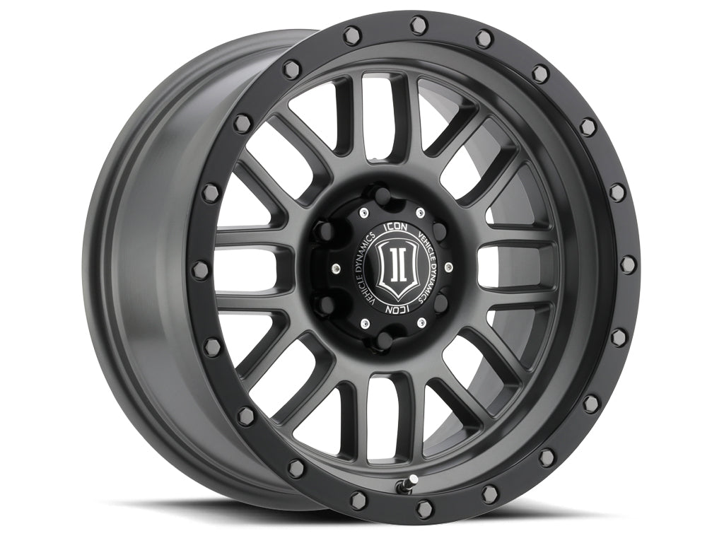 Alpha 6 X 5.5 / 0MM / 4.75 Inch Back Space Titanium, ICON Alloys