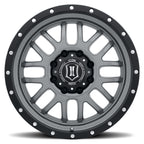 Alpha 20 X 9 Gun Metal, ICON Alloys