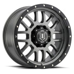 Alpha 20 X 9 / 5 X 150 / 16MM / 5.625 Inch Back Space Gun Metal, ICON Alloys