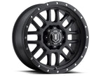 Alpha 20 X 9 Satin Black, ICON Alloys