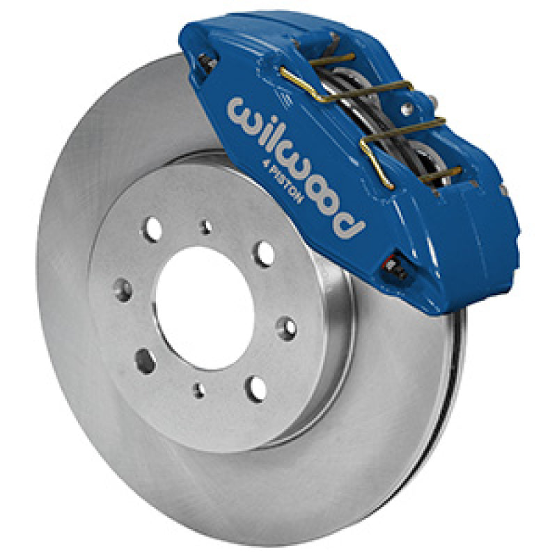 Wilwood DPHA Front Caliper & Rotor Kit Honda / Acura w/ 262mm OE Rotor - Competition Blue-LTW Motorsports