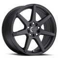 Aluminum Wheels 17x7.5 Evo 131B Satin Black Raceline Wheels