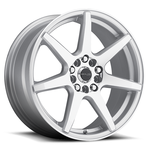 Aluminum Wheels 16x7 Evo 131S Silver Raceline Wheels
