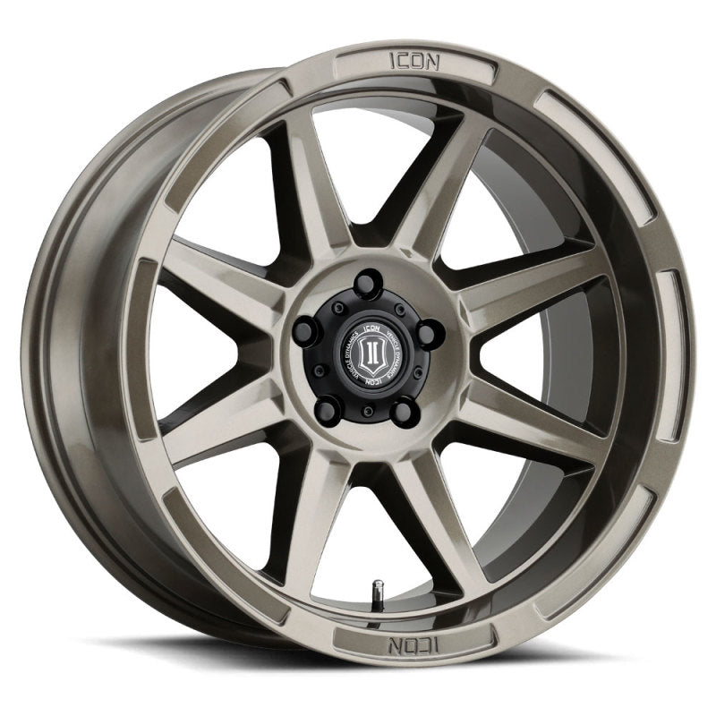 ICON Bandit 20x10 6x5.5 -24mm Offset 4.5in BS Gloss Bronze Wheel-LTW Motorsports