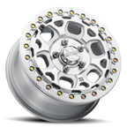 Method MR416 Beadlock 15x7 / 5x4.5 / 55mm Offset / 68.00mm Bore - Machined Clear Coat Wheel