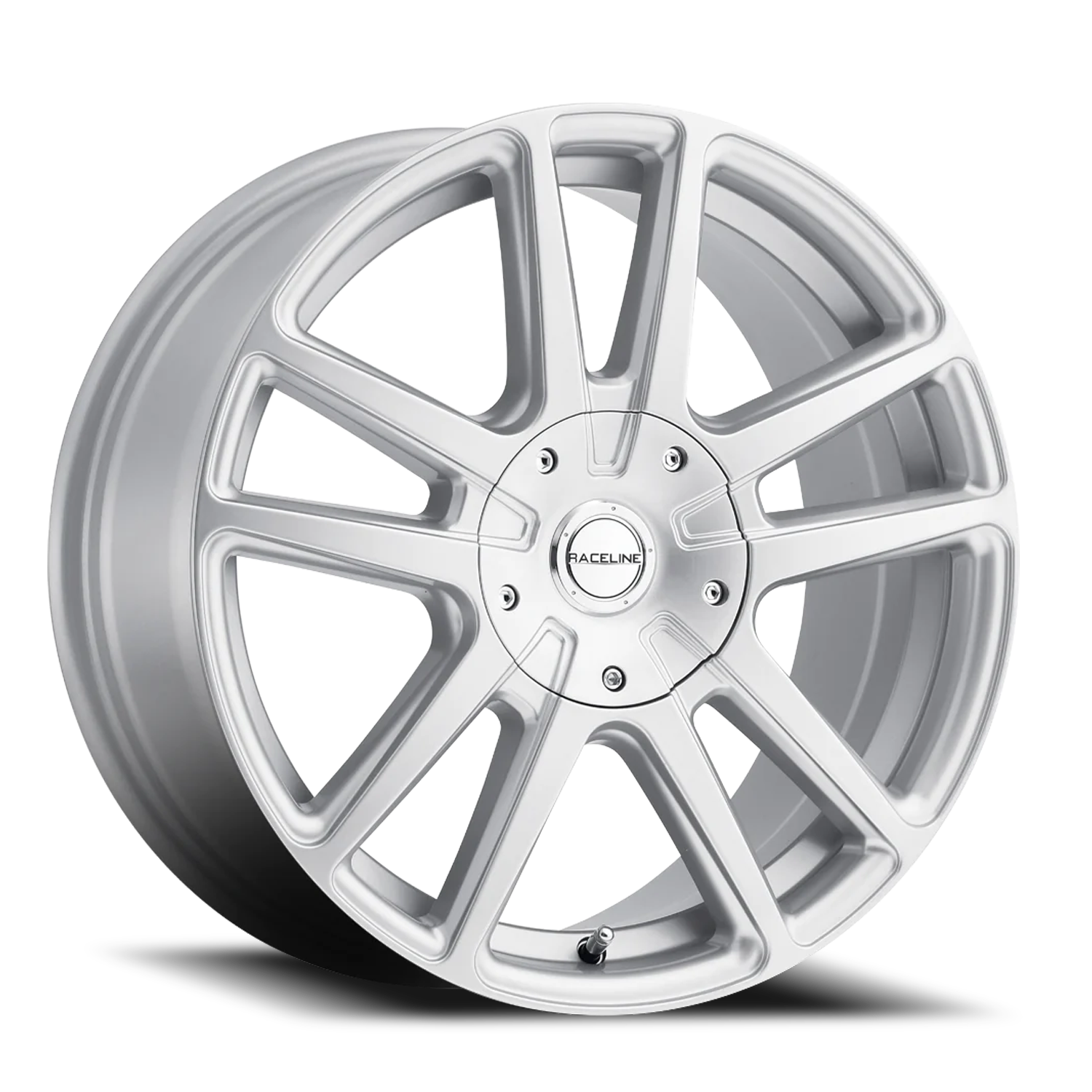 Aluminum Wheels 16x7 Encore 145S Hyper Silver Raceline Wheels