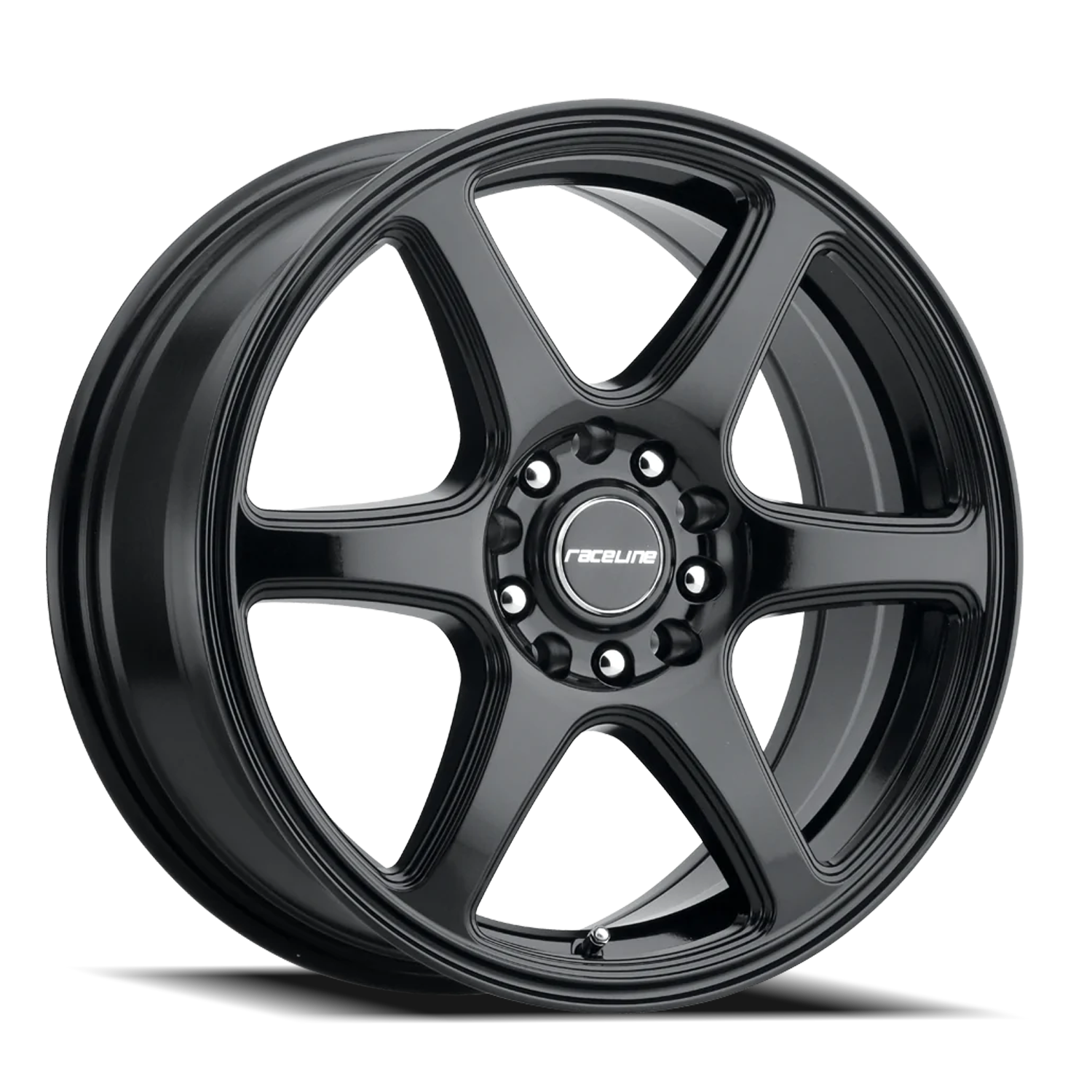 Aluminum Wheels 14x5.5 Matrix 146B Gloss Black Raceline Wheels