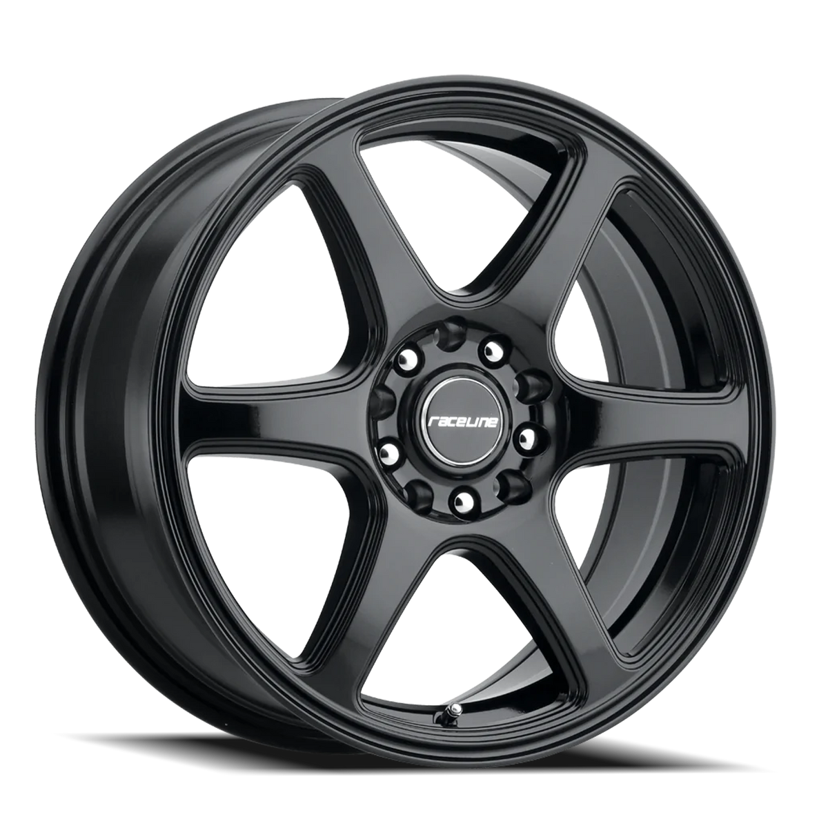 Aluminum Wheels 16x7 Matrix 146B Gloss Black Raceline Wheels
