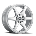 Aluminum Wheels 17x7.5 Matrix 146S Gloss Silver Raceline Wheels