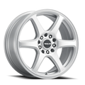 Aluminum Wheels 17x7.5 Matrix 146S Gloss Silver Raceline Wheels