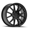 Aluminum Wheels 18x8 Intake 147B Black Raceline Wheels