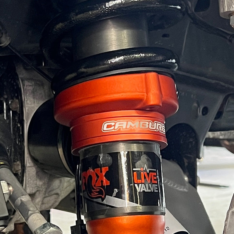 Camburg Ford Raptor 21-23 1.5in Front Spring Preload Spacer Kit (Fox Orange)-LTW Motorsports