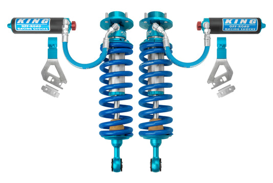 King Shocks 2022+ Toyota Tundra  Front 2.5 Dia w/ Remote Reservoir Coilover & Adjuster (Pair)-LTW Motorsports