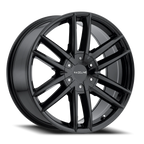 Aluminum Wheels 22x9.5 Impulse 158B Gloss Black Raceline Wheels