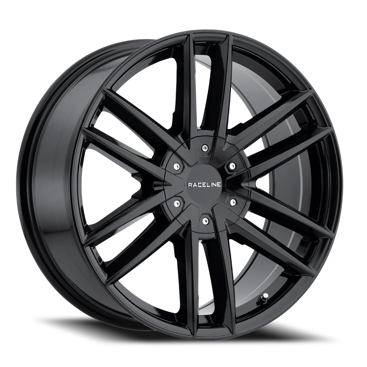 Aluminum Wheels 20x8.5 Impulse 158B Gloss Black Raceline Wheels