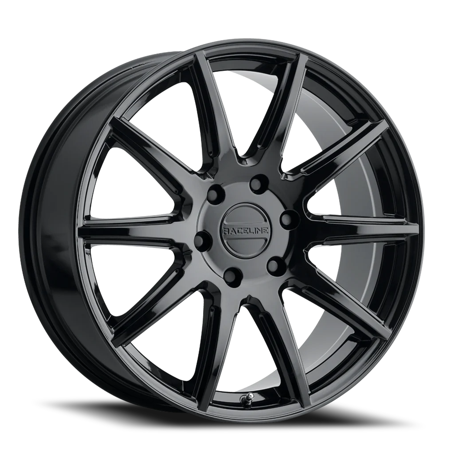 Aluminum Wheels 18x8 Spike 159 GB Gloss Black Raceline Wheels