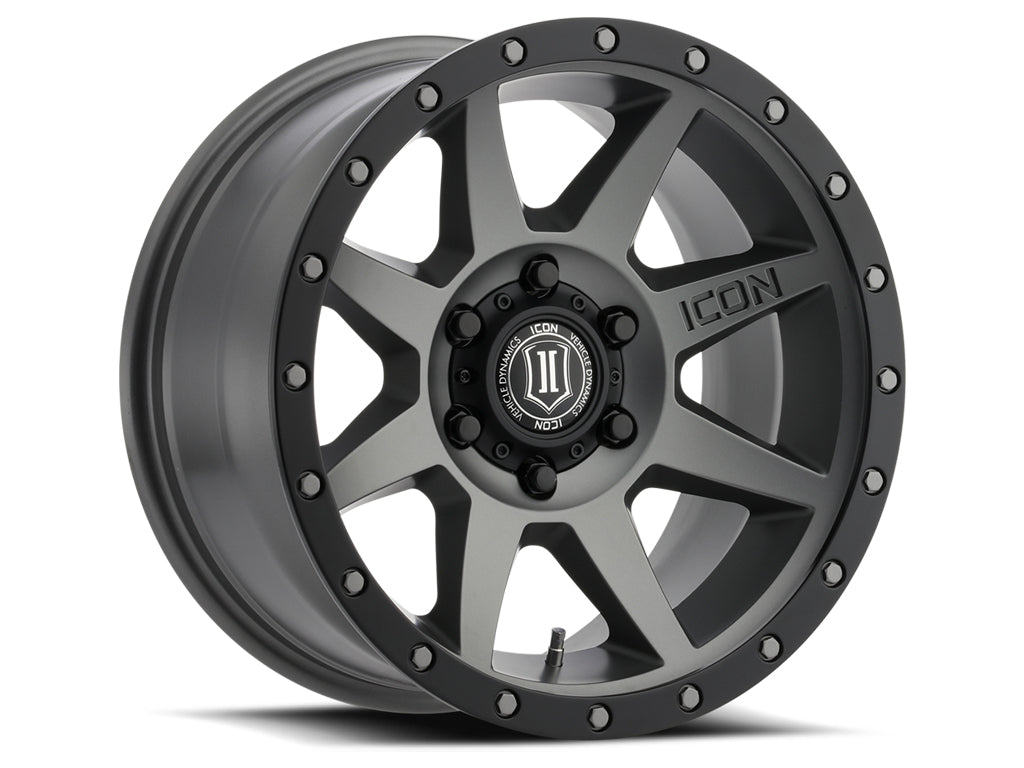 Rebound 17 X 8.5 Titanium, ICON Alloys