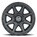 Rebound 17 X 8.5 Double Black, ICON Alloys