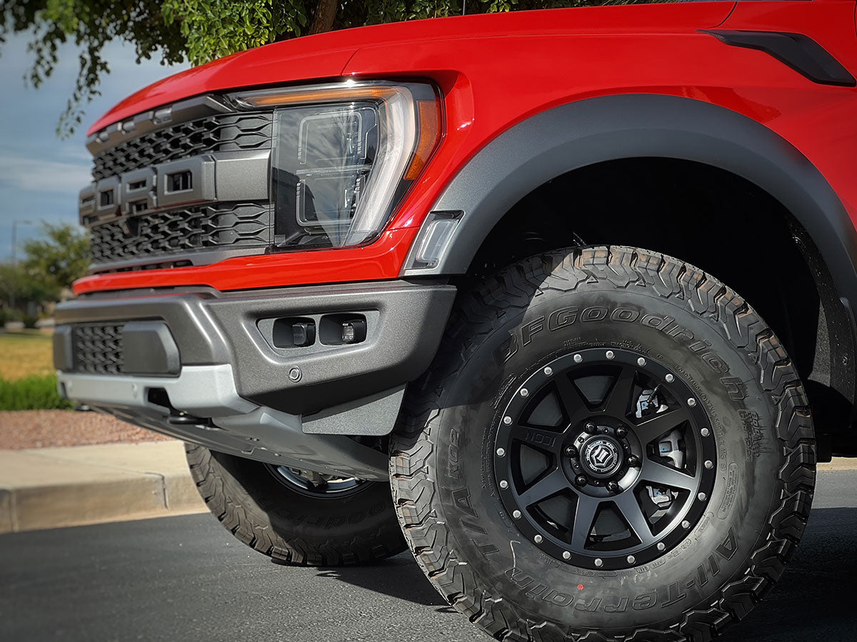 Rebound 17 X 8.5 Satin Black, ICON Alloys