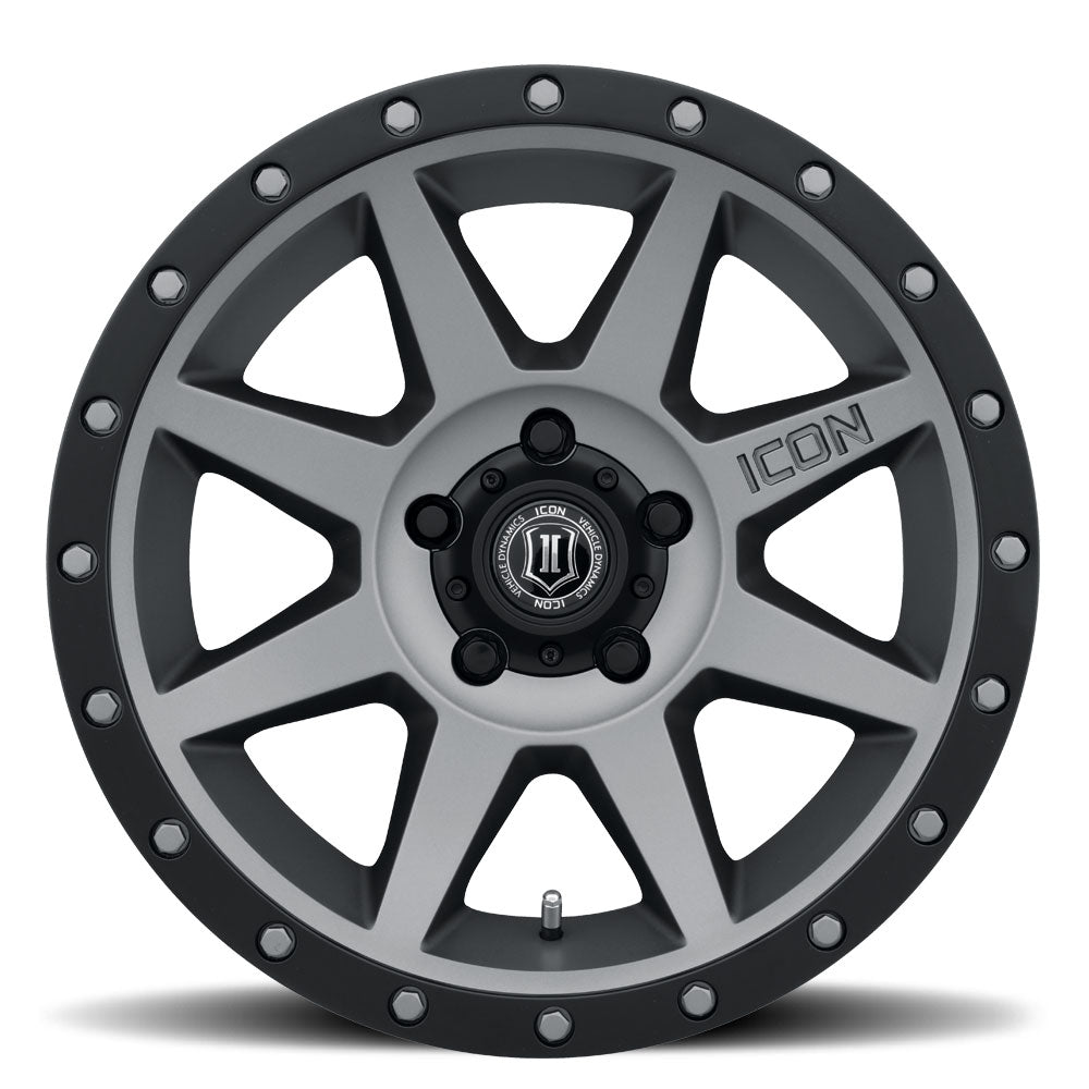 Rebound 17 X 8.5 Titanium, ICON Alloys