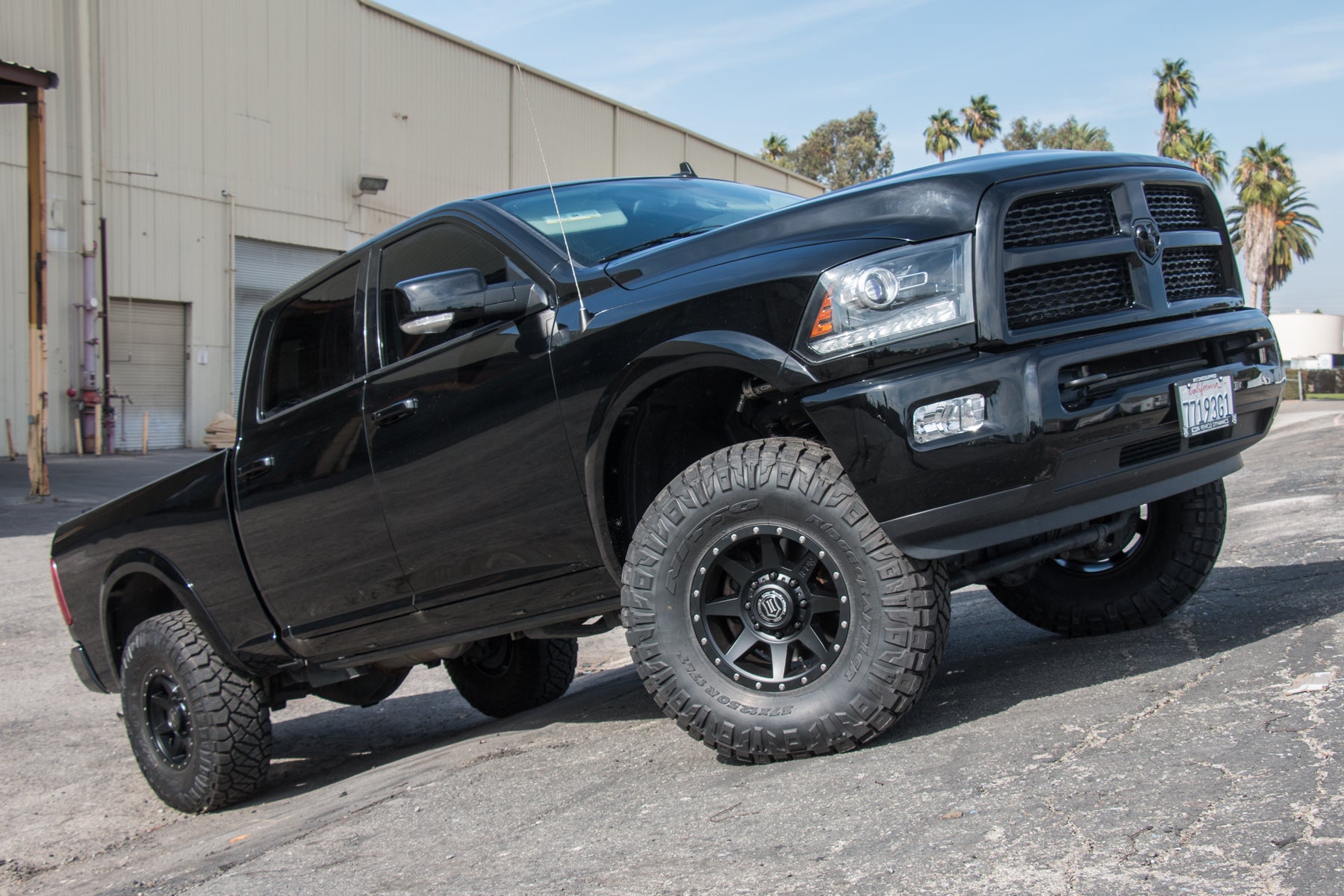 Rebound HD 17 X 8.5 Satin Black, ICON Alloys