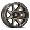 Rebound 17 X 8.5 / 5 X 5.5 / 0MM / 4.75 Inch Back Space Bronze, ICON Alloys
