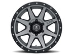 Rebound 17 X 8.5 Titanium, ICON Alloys