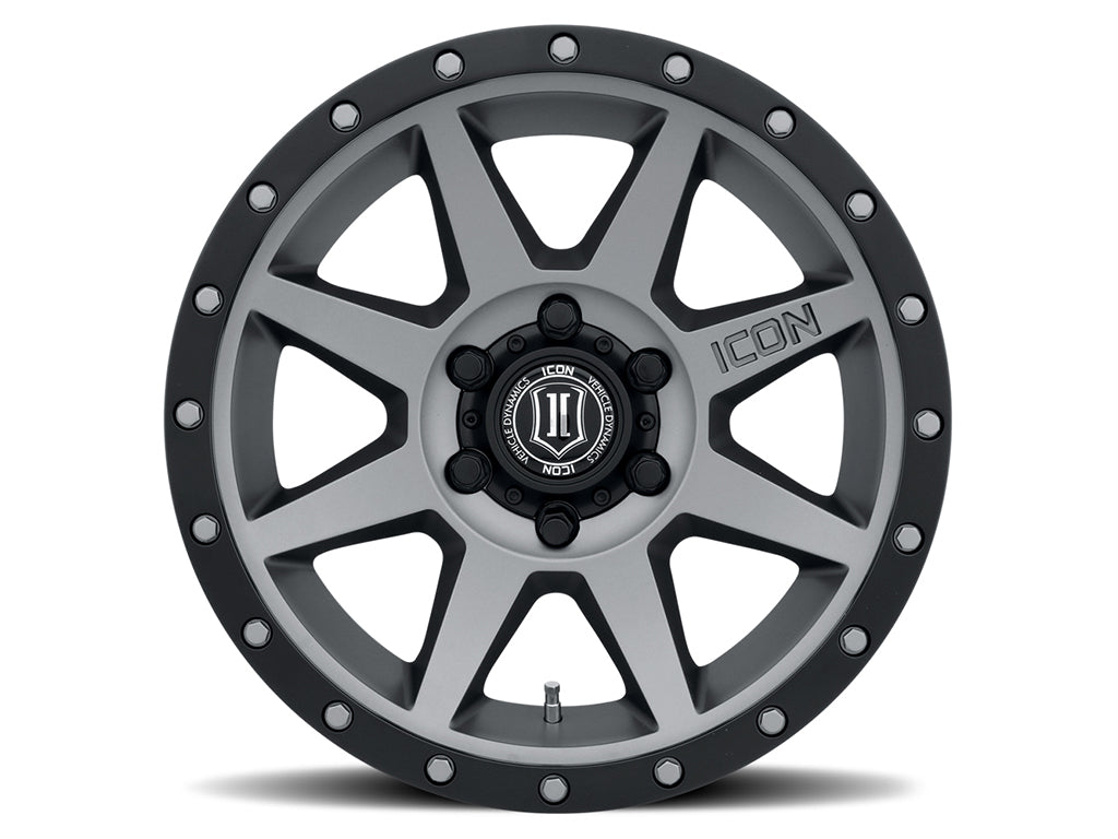 Rebound 17 X 8.5 Titanium, ICON Alloys